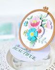 Pinkfresh Studio - Dies - Embroidery Hoops-ScrapbookPal