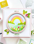 Pinkfresh Studio - Dies - Embroidery Hoops-ScrapbookPal