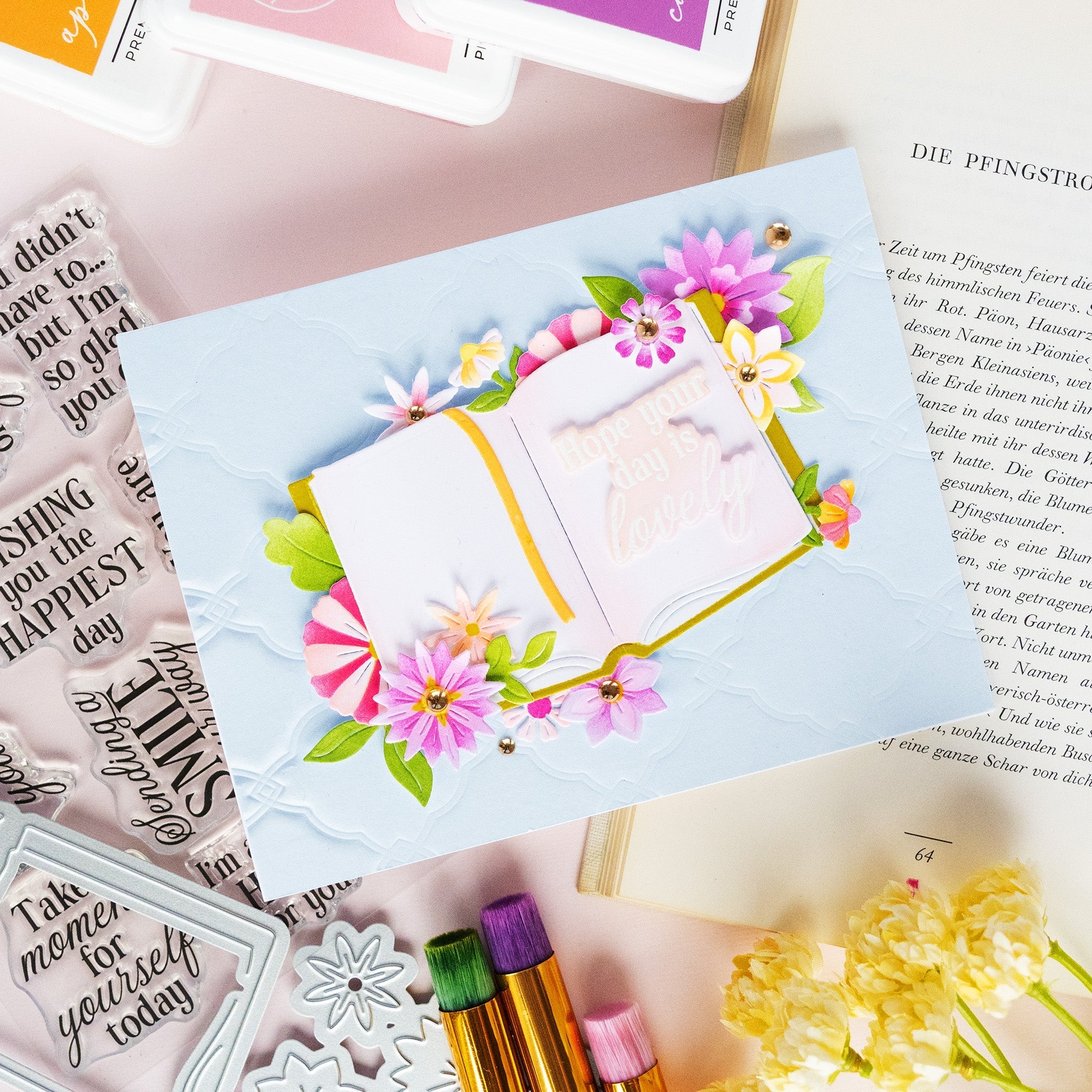 Pinkfresh Studio - Dies - Floral Tale-ScrapbookPal