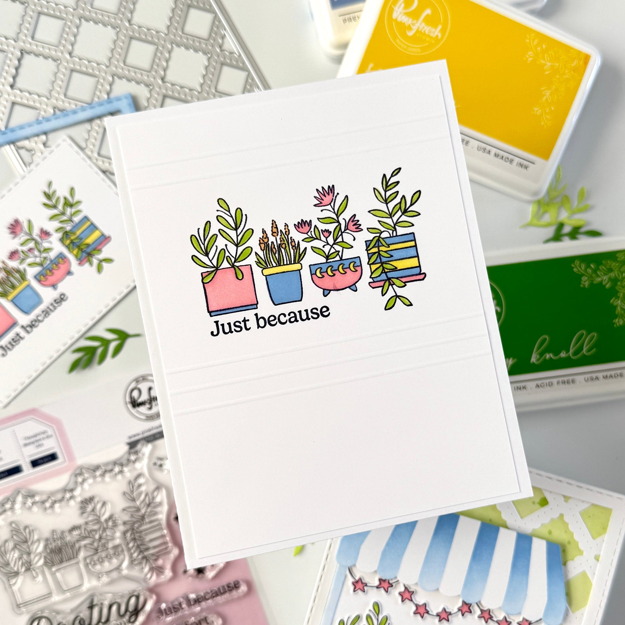 Pinkfresh Studio - Dies - Flower Market-ScrapbookPal