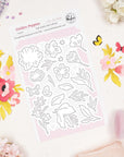 Pinkfresh Studio - Dies - Golden Poppies-ScrapbookPal