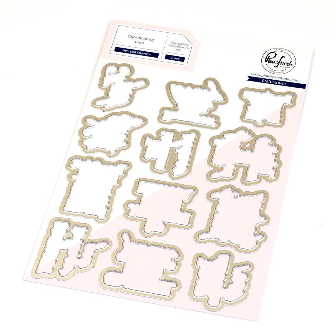 Pinkfresh Studio - Dies - Heartfelt Chapters-ScrapbookPal