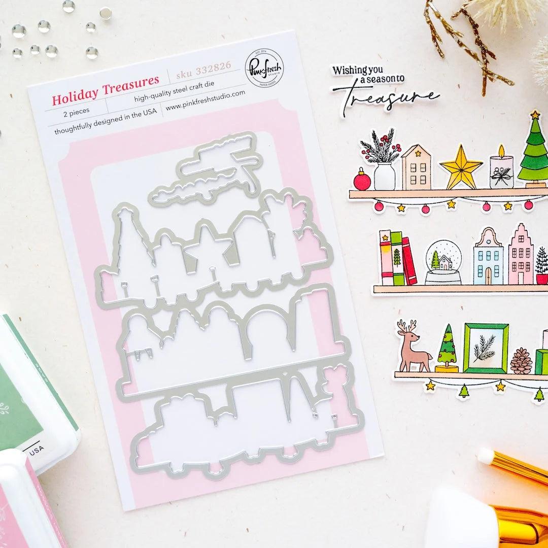Pinkfresh Studio - Dies - Holiday Treasures-ScrapbookPal