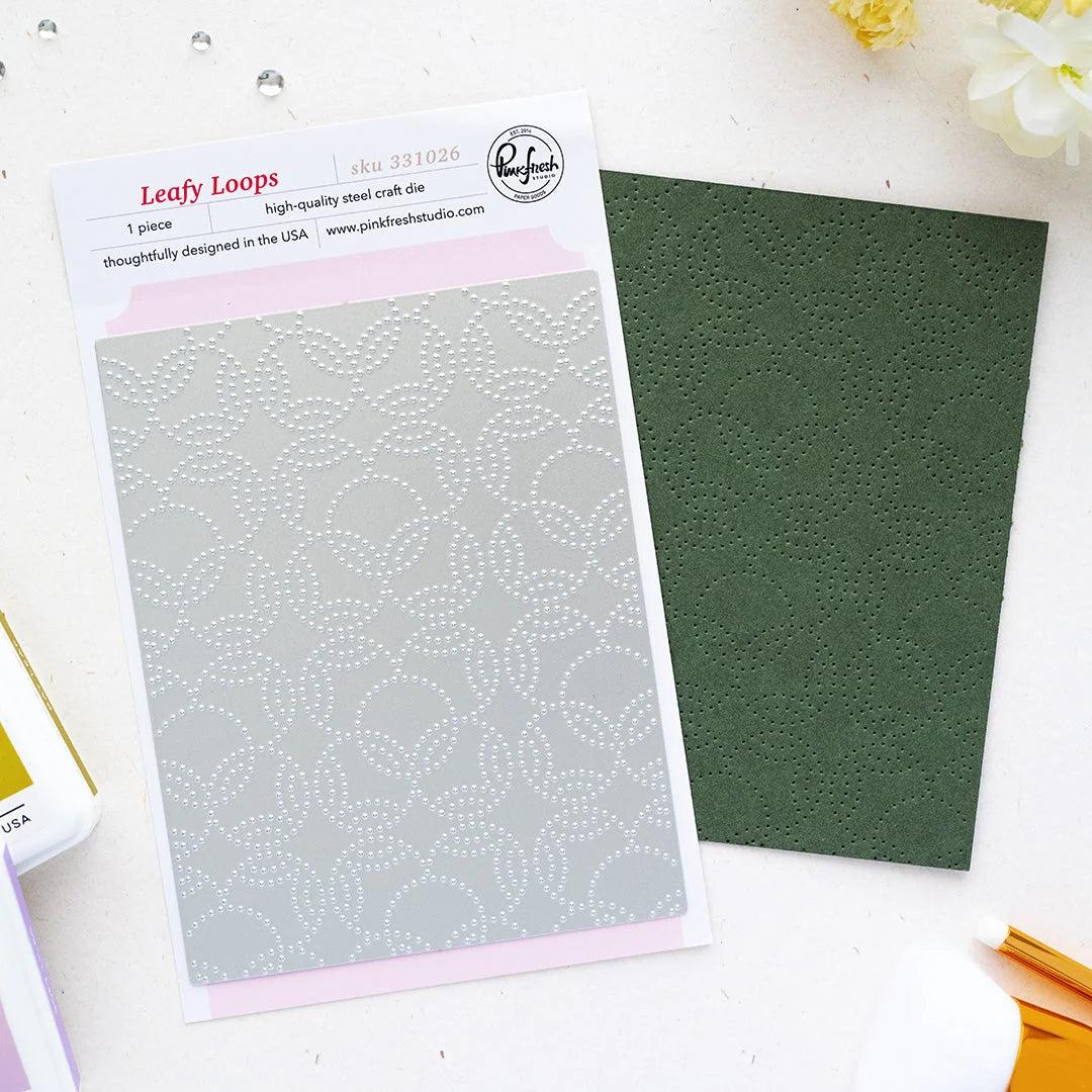 Pinkfresh Studio - Dies - Leafy Loops Coverplate-ScrapbookPal