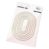 Pinkfresh Studio - Dies - Nested Elongated Ovals-ScrapbookPal