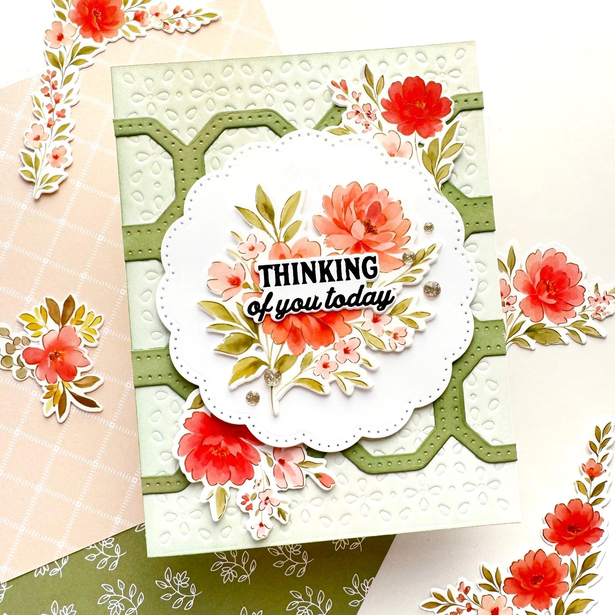 Pinkfresh Studio - Dies - Octagon Grid Coverplate-ScrapbookPal
