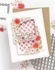 Pinkfresh Studio - Stencils - Peony Glow-ScrapbookPal