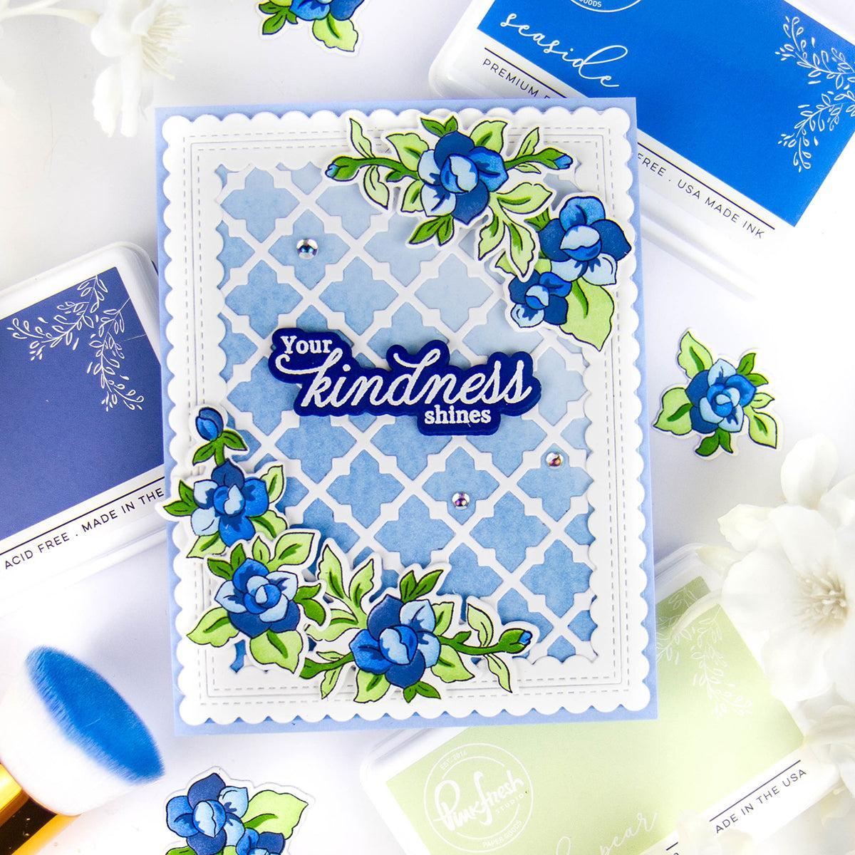 Pinkfresh Studio - Dies - Petal Poise-ScrapbookPal