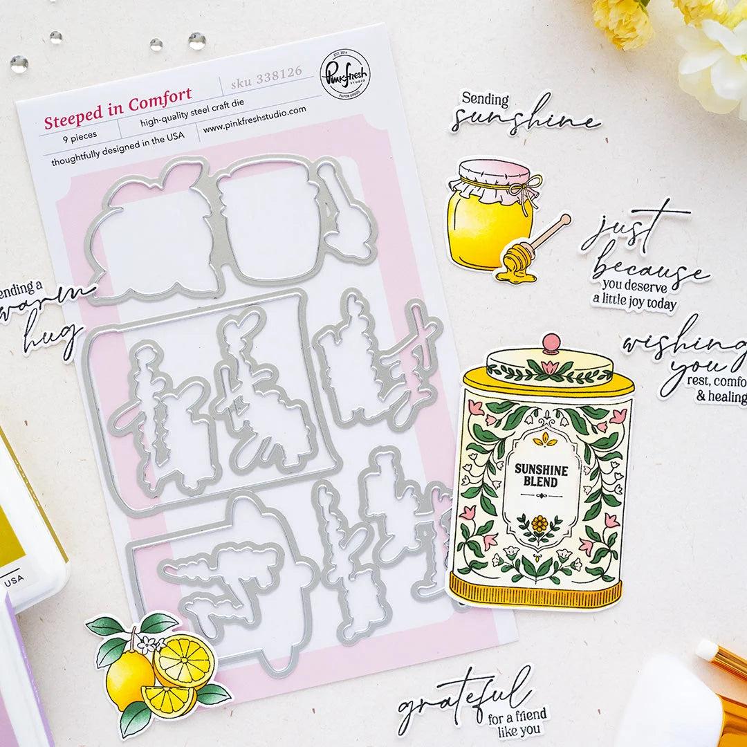 Pinkfresh Studio - Dies - Steeped in Comfort-ScrapbookPal