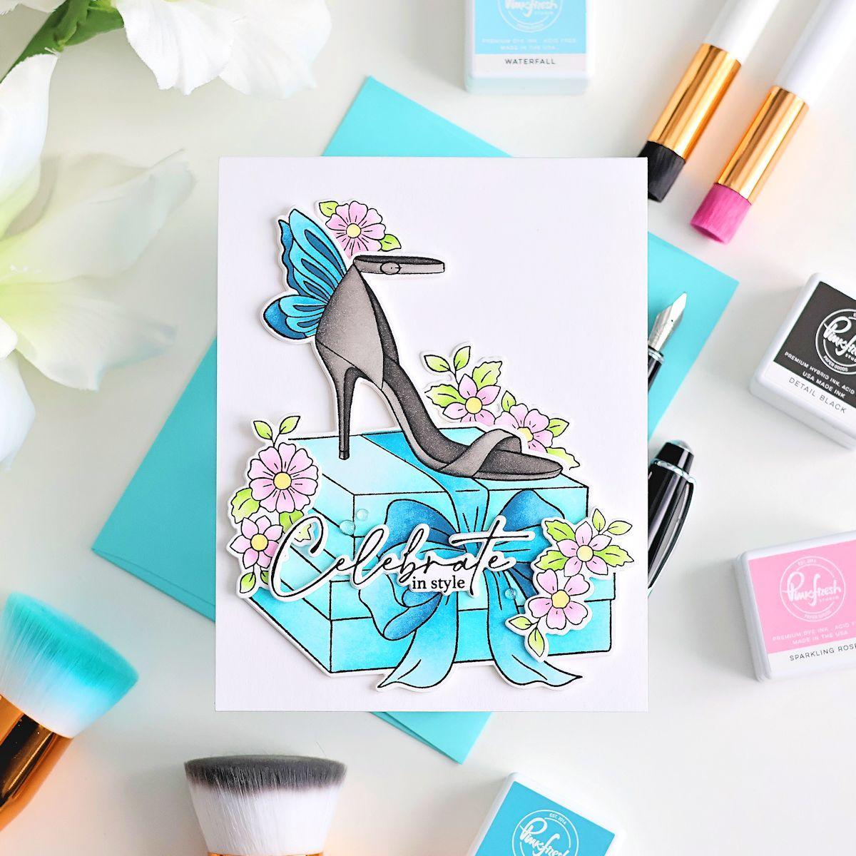 Pinkfresh Studio - Dies - Step Into Style-ScrapbookPal