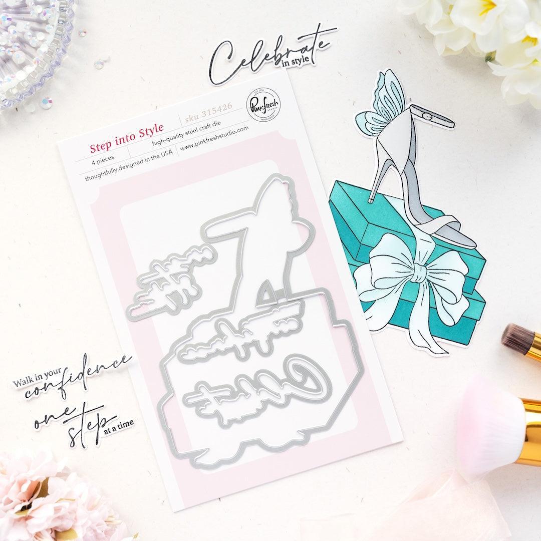 Pinkfresh Studio - Dies - Step Into Style-ScrapbookPal
