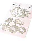 Pinkfresh Studio - Dies - Stylized Florals-ScrapbookPal