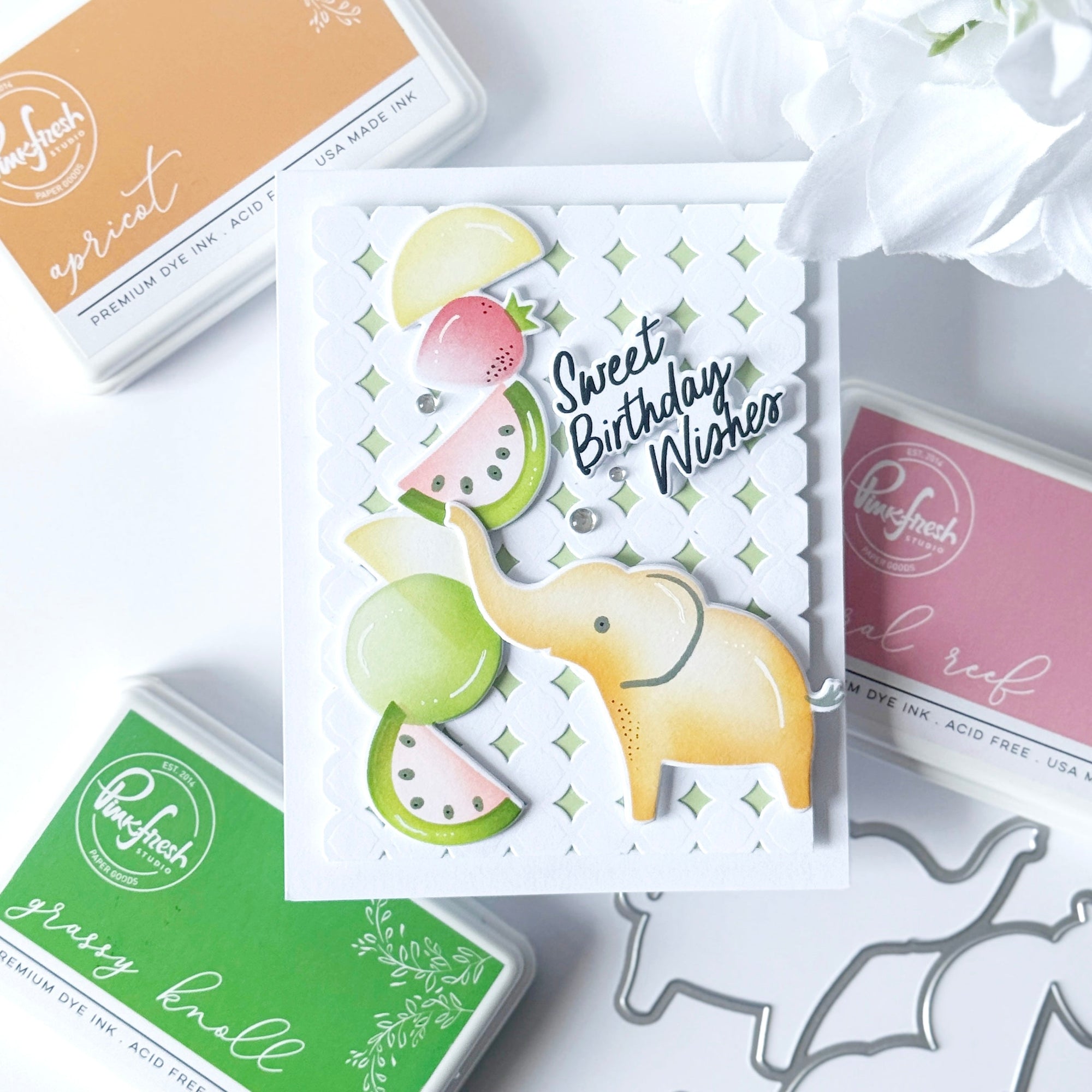 Pinkfresh Studio - Dies - Sweet Safari-ScrapbookPal