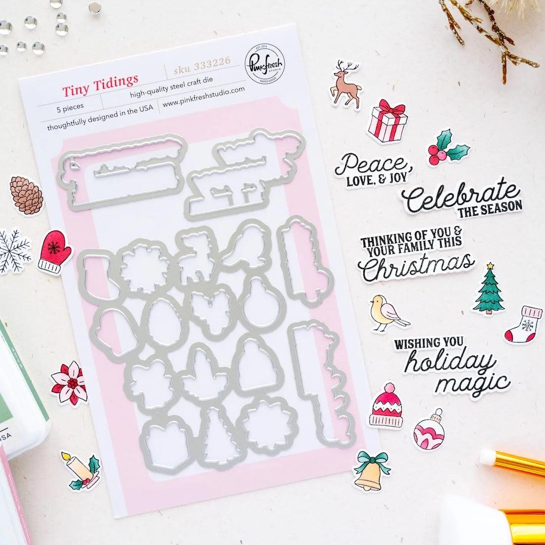 Pinkfresh Studio - Dies - Tiny Tidings-ScrapbookPal