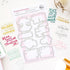 Pinkfresh Studio - Dies - Treasured Greetings-ScrapbookPal