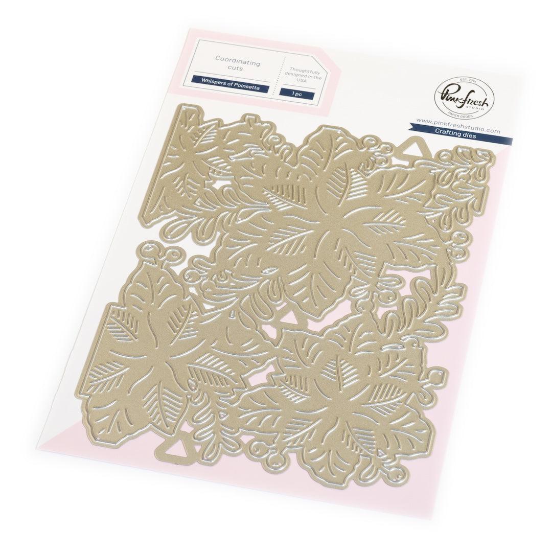 Pinkfresh Studio - Dies - Whispers of Poinsettia-ScrapbookPal