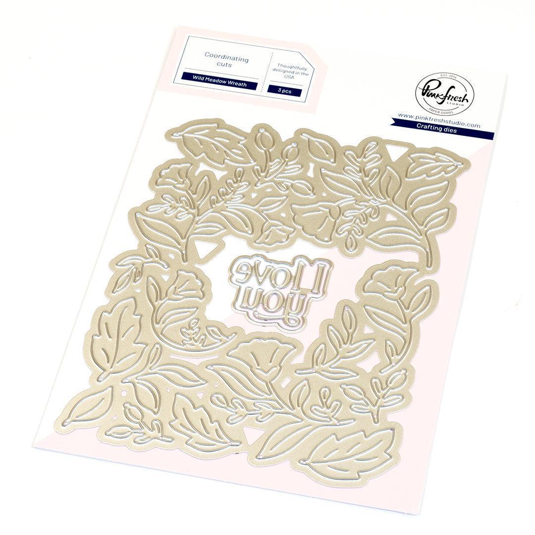 Pinkfresh Studio - Dies - Wild Meadow Wreath-ScrapbookPal