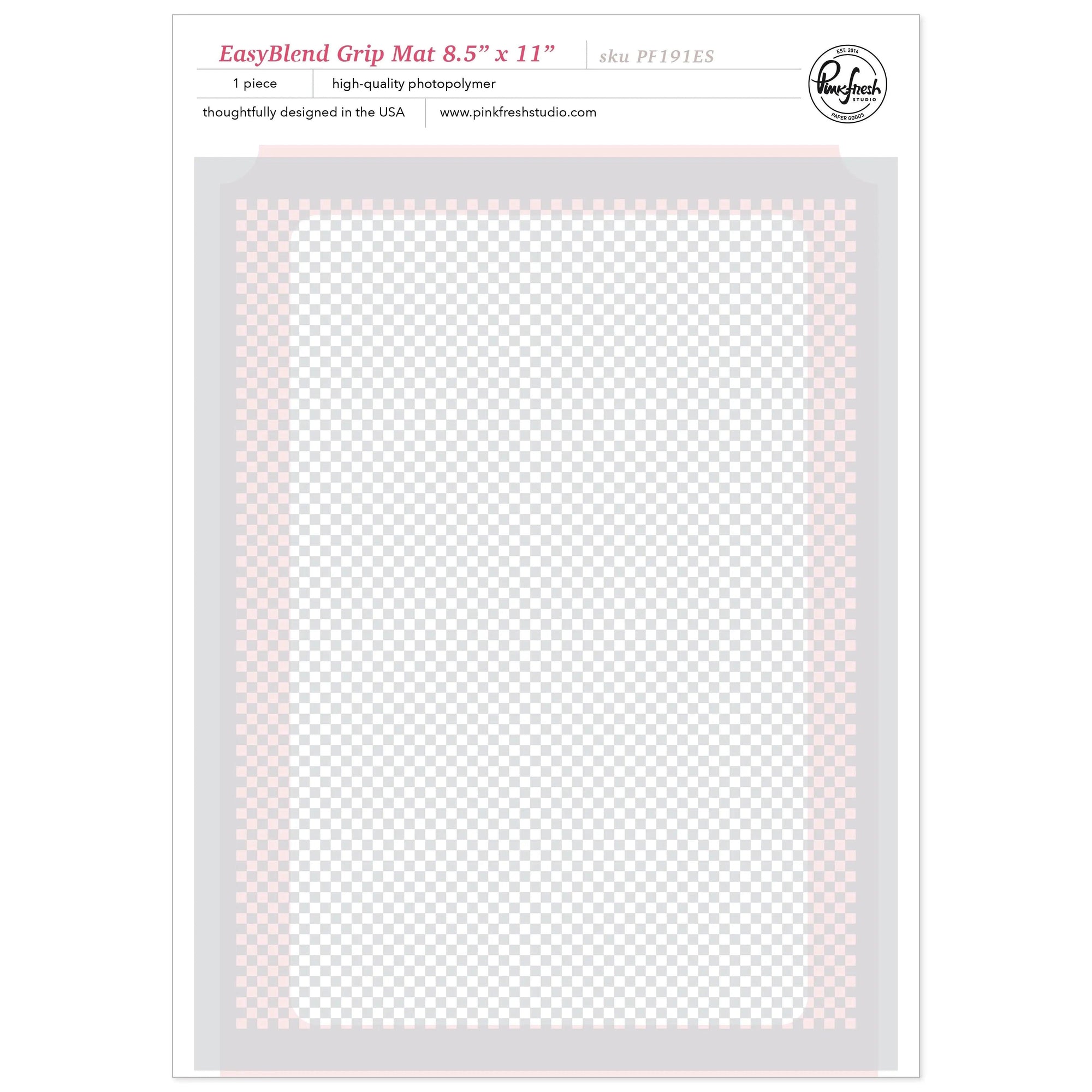 Pinkfresh Studio - EasyBlend Grip Mat - 8.5" x 11"-ScrapbookPal