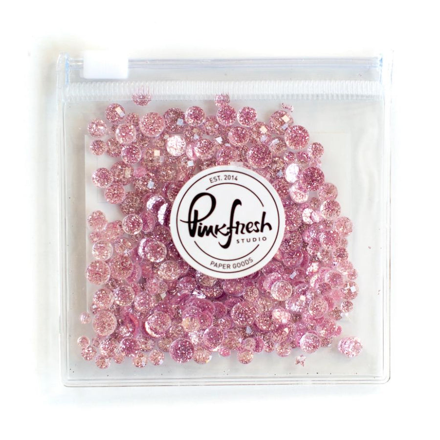 Pinkfresh Studio - Glitter Drops - Blush-ScrapbookPal
