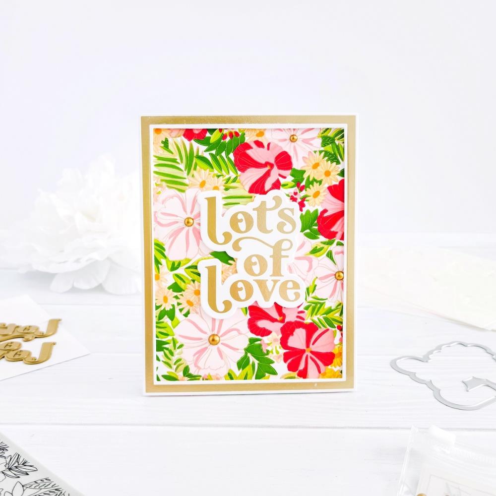 Pinkfresh Studio - Hot Foil Plates - Nested Rectangles-ScrapbookPal