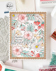 Pinkfresh Studio - Press Plates - Berries & Blossoms-ScrapbookPal