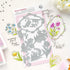 Pinkfresh Studio - Press Plates - Blossom Medallion-ScrapbookPal