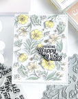 Pinkfresh Studio - Press Plates - Breezy Blossoms-ScrapbookPal