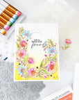 Pinkfresh Studio - Press Plates - Breezy Blossoms-ScrapbookPal