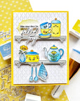 Pinkfresh Studio - Press Plates - Cottage Keepsakes-ScrapbookPal