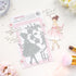 Pinkfresh Studio - Press Plates - Couture Grace-ScrapbookPal
