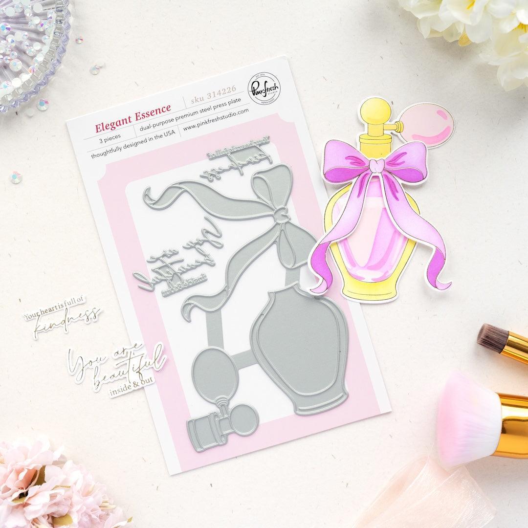 Pinkfresh Studio - Press Plates - Elegant Essence-ScrapbookPal