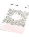 Pinkfresh Studio - Press Plates - Floral Square Frame-ScrapbookPal