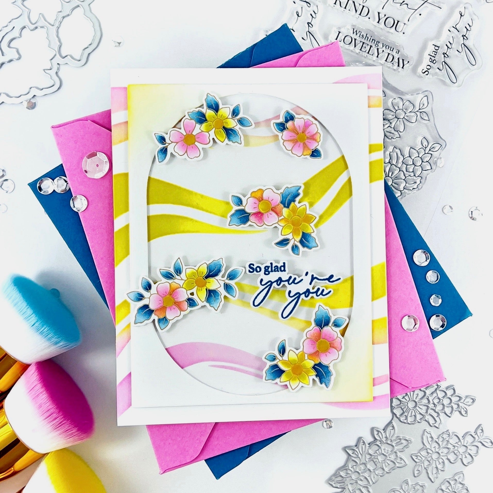Pinkfresh Studio - Press Plates - Fragrance Notes-ScrapbookPal