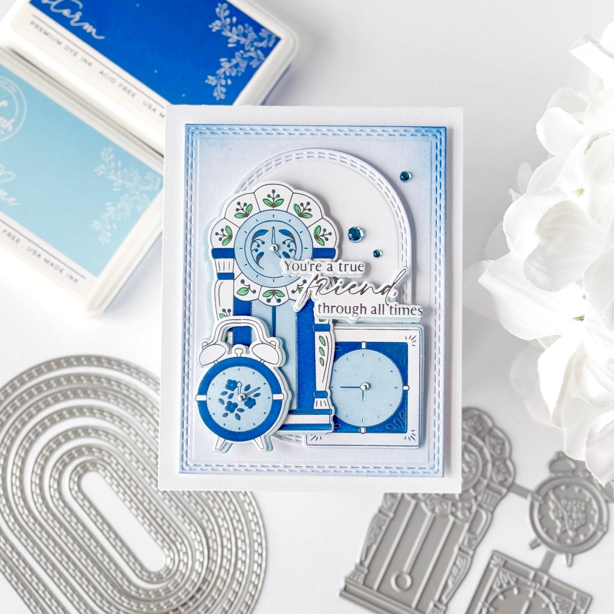 Pinkfresh Studio - Stencils - Good Times-ScrapbookPal