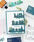 Pinkfresh Studio - Stencils - Holiday Treasures-ScrapbookPal