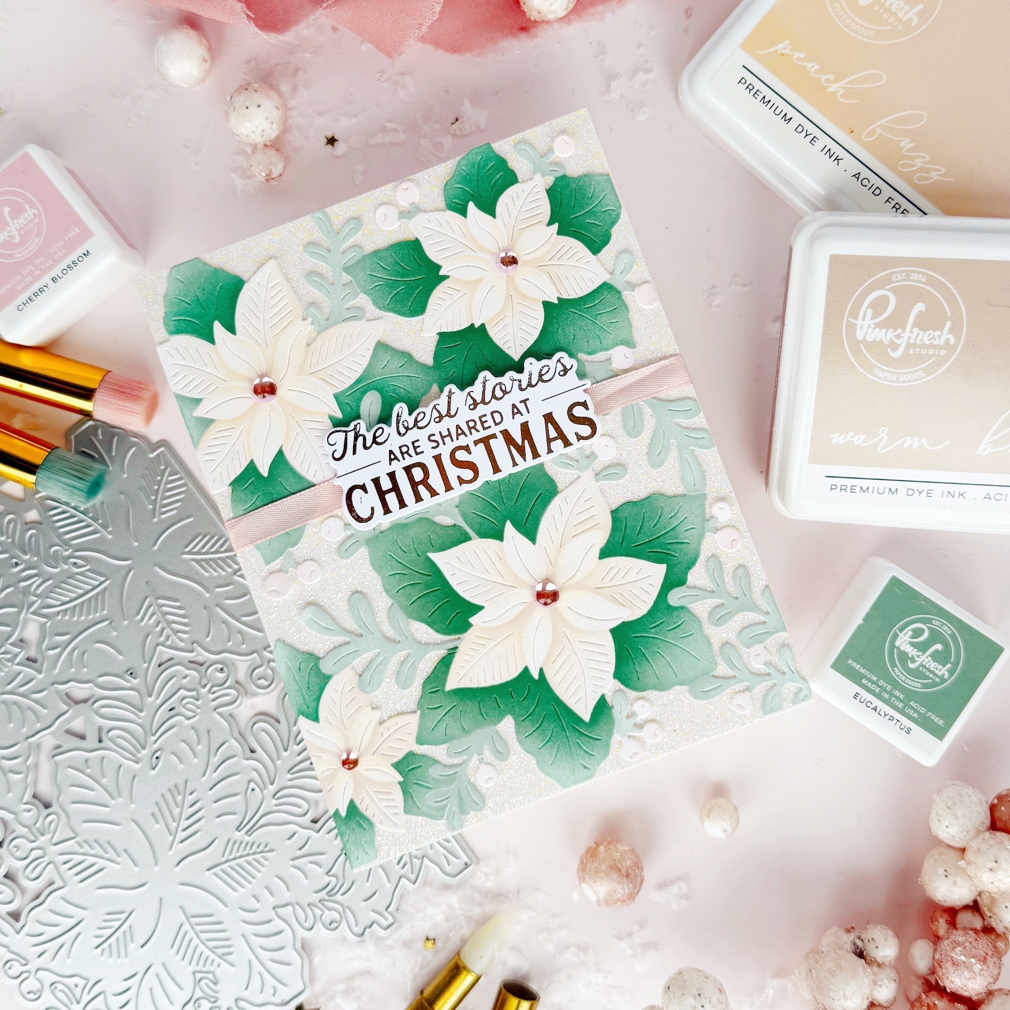 Pinkfresh Studio - Press Plates - Once Upon a Holiday-ScrapbookPal