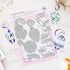 Pinkfresh Studio - Press Plates - Ornamental Beauty-ScrapbookPal