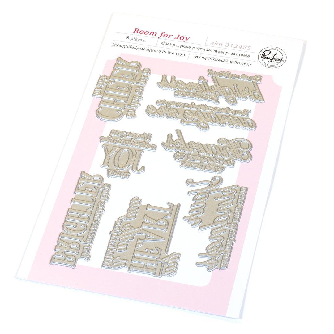 Pinkfresh Studio - Press Plates - Room for Joy-ScrapbookPal
