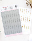 Pinkfresh Studio - Press Plates - Starlit Strands-ScrapbookPal
