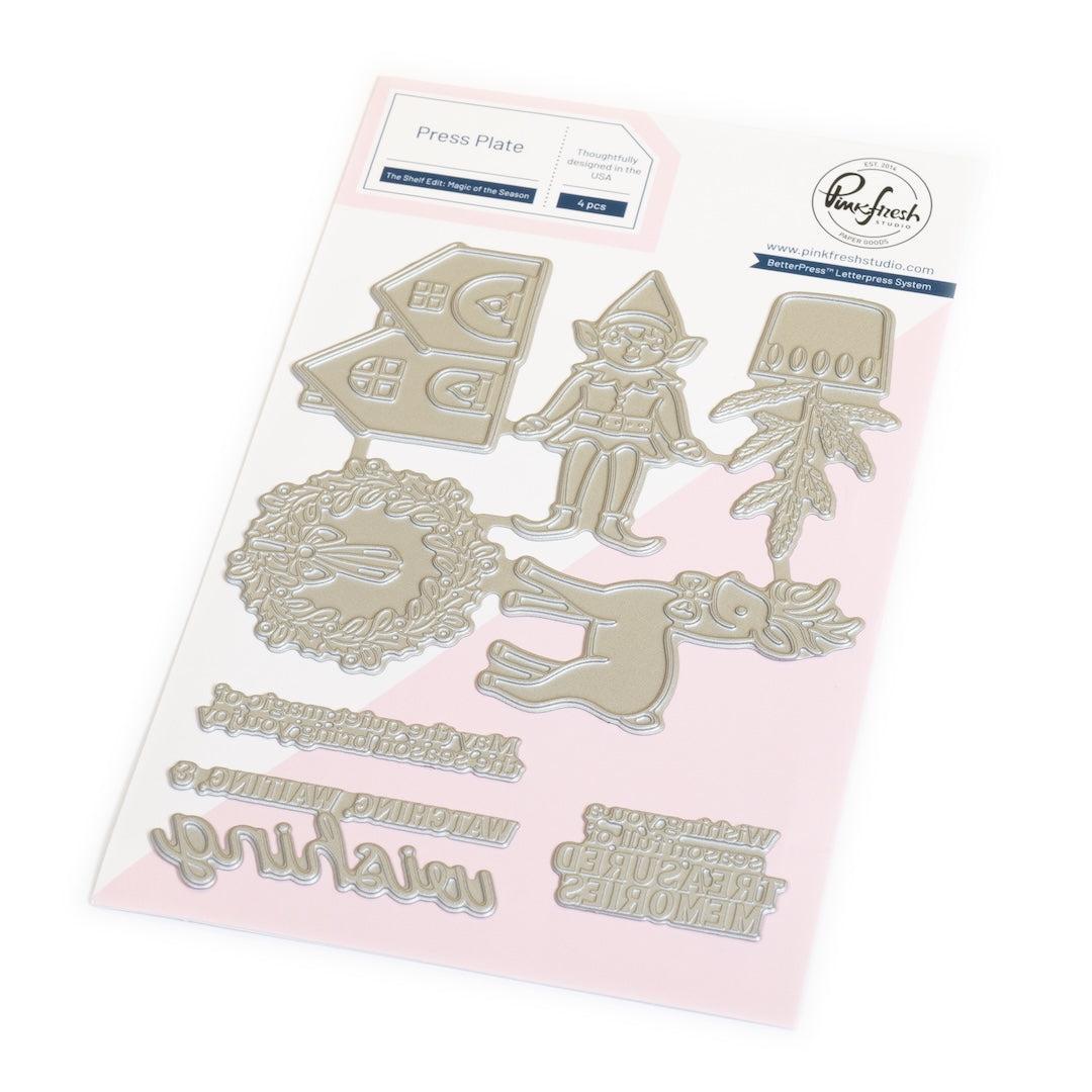 Pinkfresh Studio - Press Plates - The Shelf Edit: Magic of the Season-ScrapbookPal