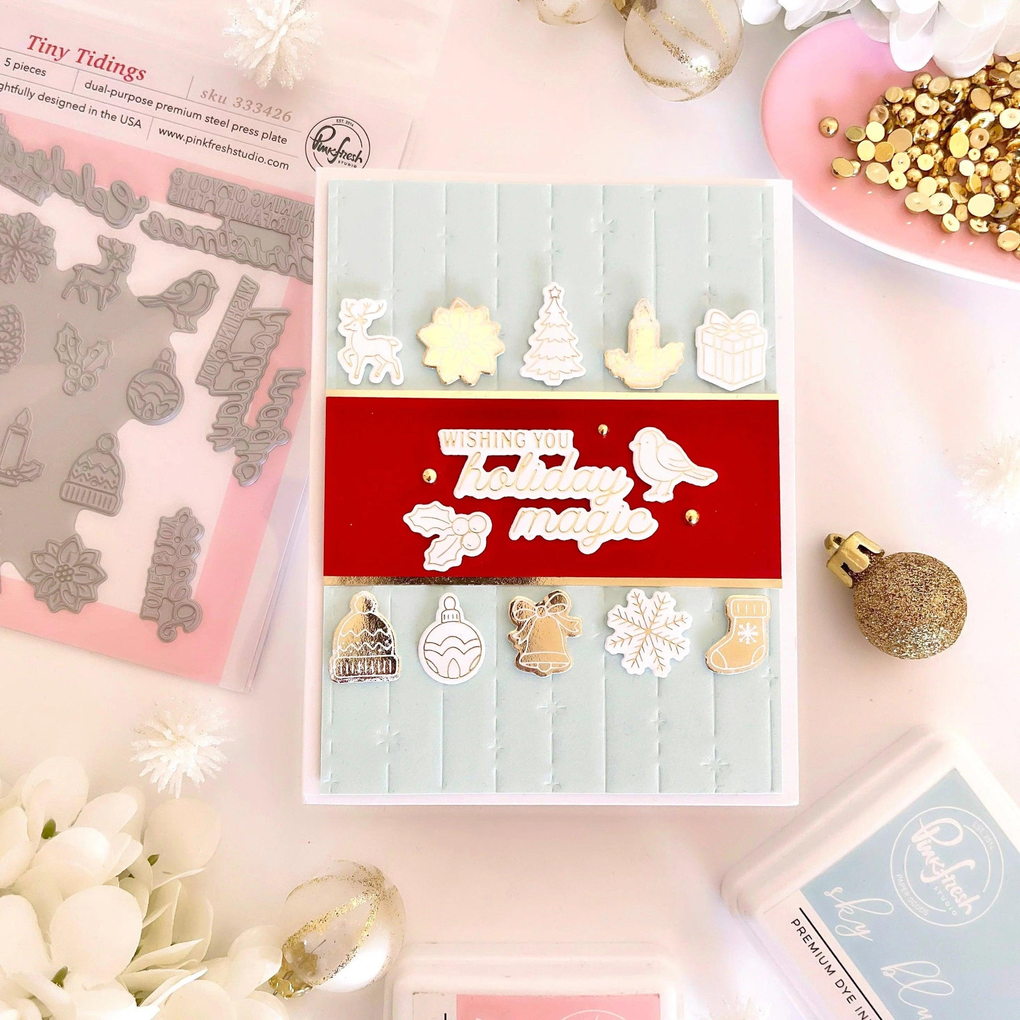Pinkfresh Studio - Dies - Tiny Tidings-ScrapbookPal