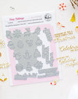 Pinkfresh Studio - Press Plates - Tiny Tidings-ScrapbookPal