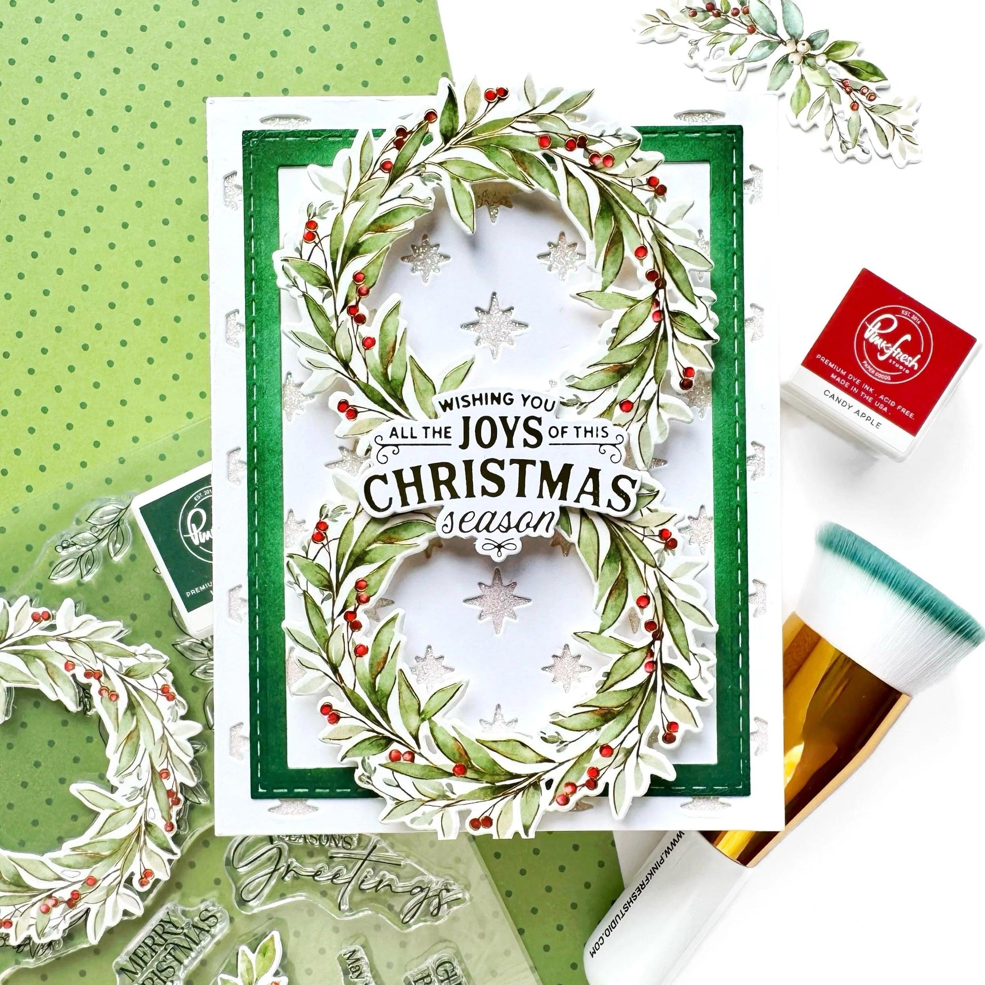 Pinkfresh Studio - Dies - Treasured Greetings-ScrapbookPal