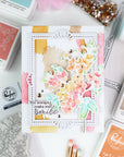 Pinkfresh Studio - Stencils - Always Smiling-ScrapbookPal