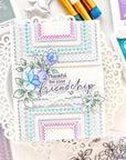 Pinkfresh Studio - Stencils - Be Fearless-ScrapbookPal