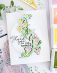 Pinkfresh Studio - Stencils - Beautiful Soul-ScrapbookPal