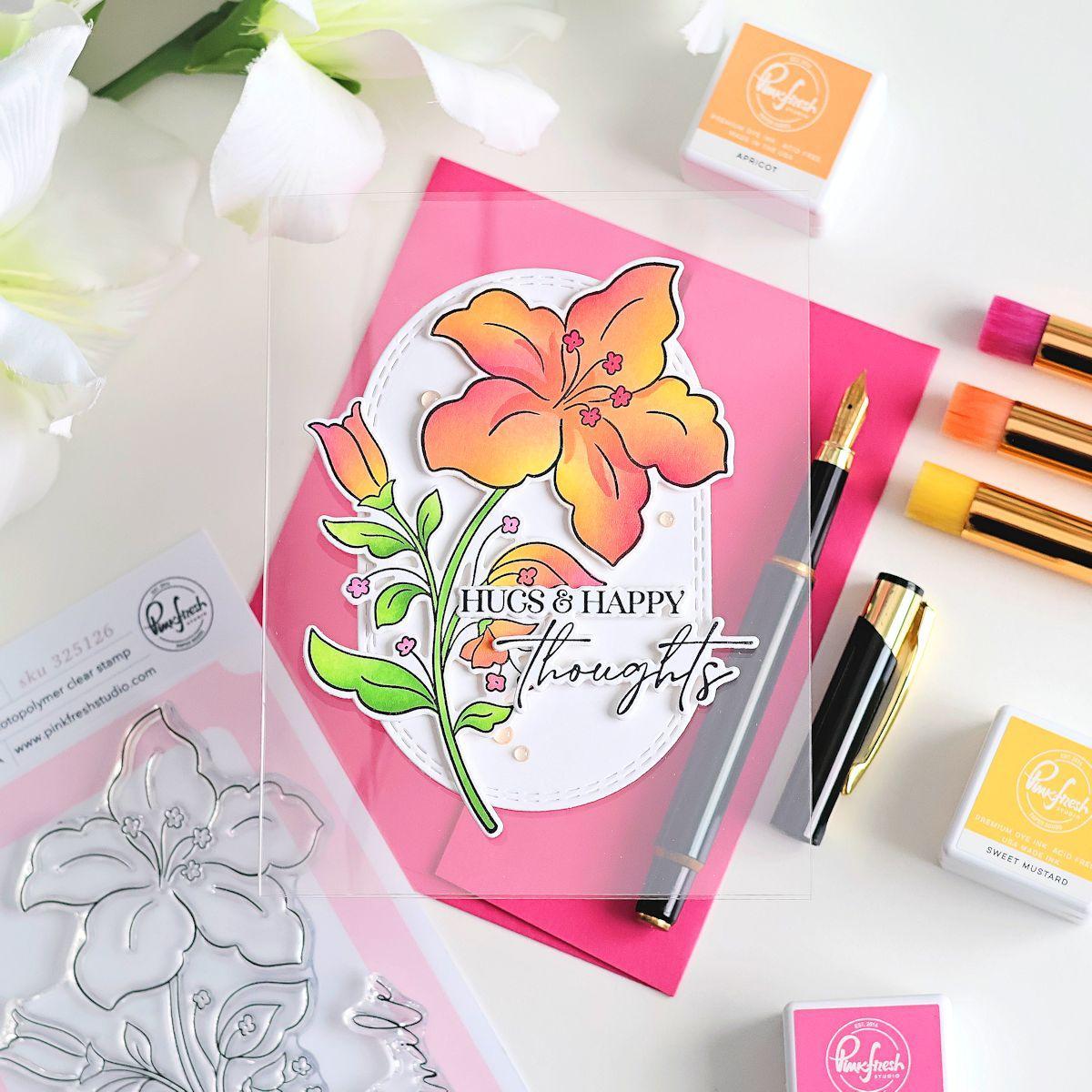 Pinkfresh Studio - Clear Stamps - Bloom & Buds-ScrapbookPal