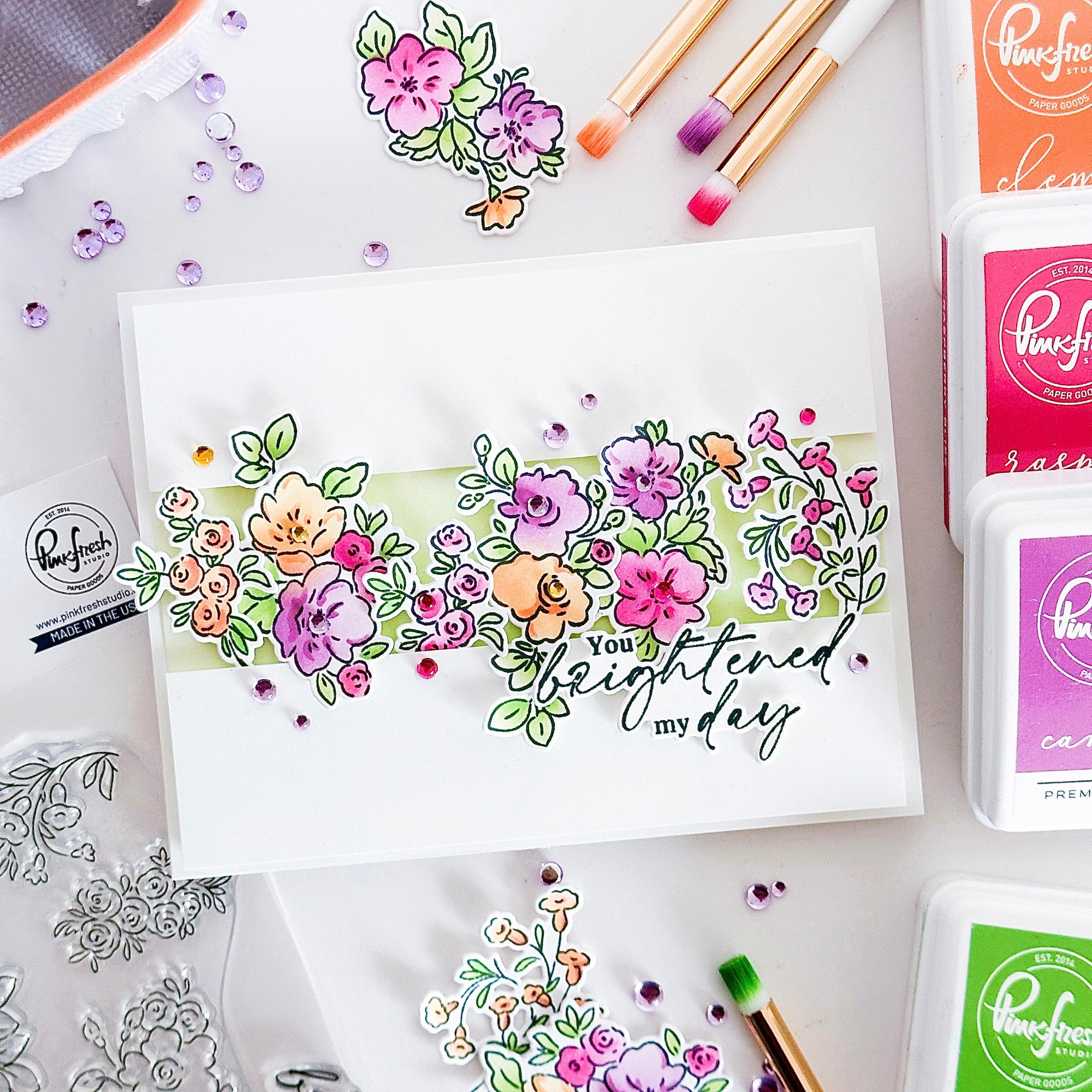 Pinkfresh Studio - Dies - Blooming Grace-ScrapbookPal