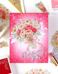 Pinkfresh Studio - Clear Stamps - Celebrate in Blooms-ScrapbookPal