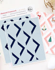 Pinkfresh Studio - Stencils - Diamond Framework-ScrapbookPal